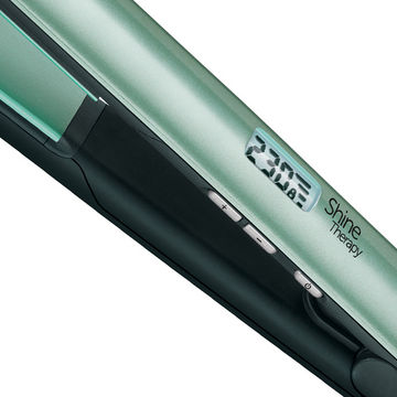 Placa de indreptat parul Remington Shine Therapy S8500, 230 grade, LCD, Verde