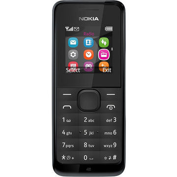Telefon mobil Nokia 105, Single SIM, Black