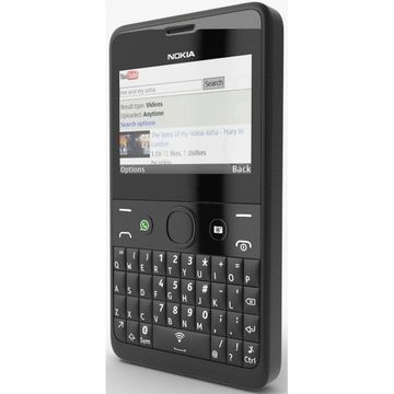 Telefon mobil Nokia 210 Asha, Dual SIM, Negru