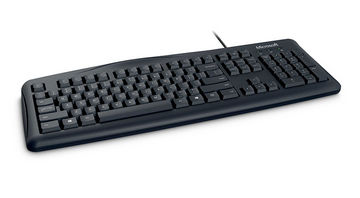Tastatura Microsoft 200, Multimedia, USB, Negru