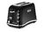 Toaster DeLonghi CTJ 2003.BK Brillante, 900W, capacitate 2 felii, negru