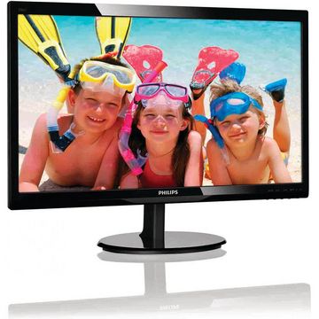 Monitor Philips 246V5LHAB LED, 24 inch, Wide, HDMI, Negru, Boxe