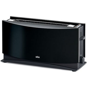 Toaster Braun HT 550, 1000 W, 2 felii, negru
