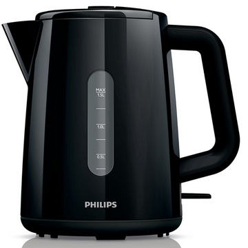 Fierbator Philips HD9300/90, 2400 W, 1.5 l, Negru