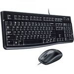 Kit tastatura + mouse Logitech Desktop MK120, USB 2.0