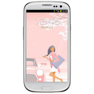 Telefon mobil Samsung I9300 Galaxy S3, 16GB, White La Fleur