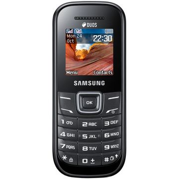 Telefon mobil Samsung E1202 Dual SIM, Negru