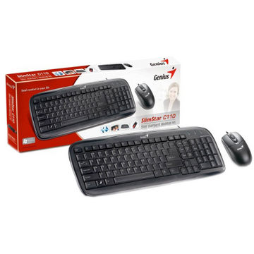 Kit tastatura + mouse Genius Slimstar C110