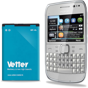 Acumulator Vetter pentru Nokia E55, E6-00, E61i, E63, E71, 1550 mAh