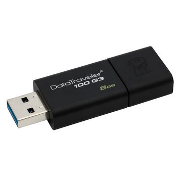 Memory stick Kingston DataTraveler 100 G3 DT100G3, 8GB, USB 3.0