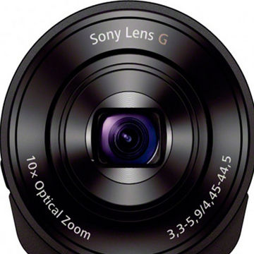 Camera foto Sony DSCQX10B, 18.2 MP, Negru