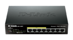 Switch D-Link DGS-1008P, 8 porturi, 10/100/1000 Mbps