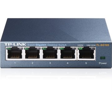 Switch TP-Link TL-SG105, 5 x 10/100/1000 Mbps