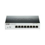 Switch D-Link DGS-1210-08P, 6 x 10/100/1000, 2 Combo