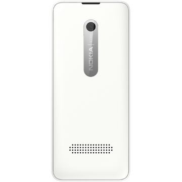 Telefon mobil Nokia 301, single SIM, Alb