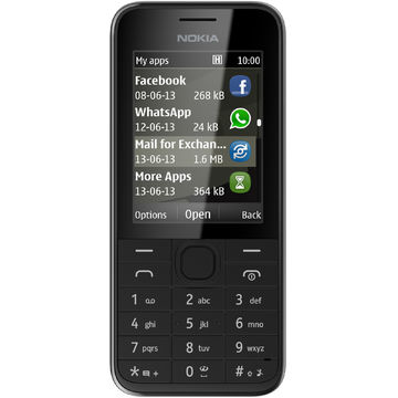 Telefon mobil Nokia 208 Asha Negru