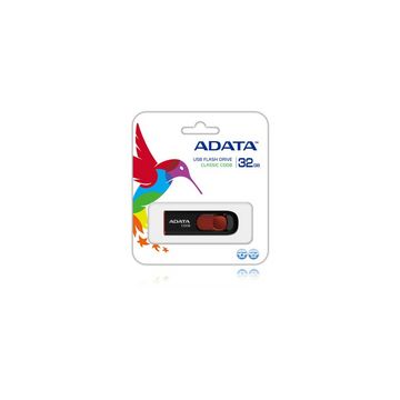 Memory stick Adata Classic C008 32 GB, Negru/Rosu