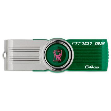 Memory stick Kingston DT101G2/64GB, DataTraveler 101 G2 64 GB, Verde