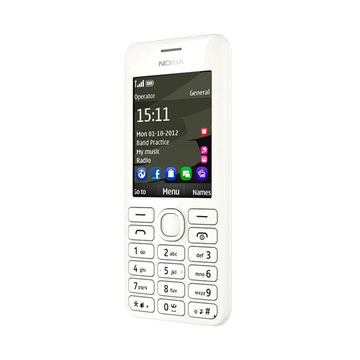 Telefon mobil Nokia 301, Dual SIM, White