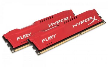 Memorie Kingston HX316C10FRK2/8 Red Fury, DDR3, 8192 MB, 1600 MHz, Dual Channel Kit