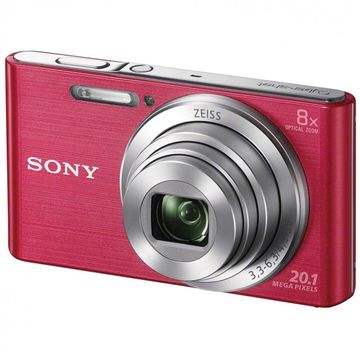 Camera foto Sony DSC-W830P, 20.1 MP, Zoom Optic 8x, Roz
