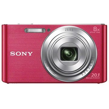 Camera foto Sony DSC-W830P, 20.1 MP, Zoom Optic 8x, Roz