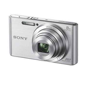 Camera foto Sony DSC-W830S, 20.1 MP, Zoom Optic 8x, Argintiu