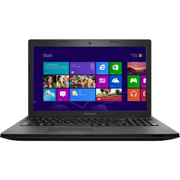 Laptop Lenovo IdeaPad G505, AMD Dual-Core E1-2100, 4 GB, 500 GB, AMD Radeon HD 8210, Microsoft Windows 8, Negru