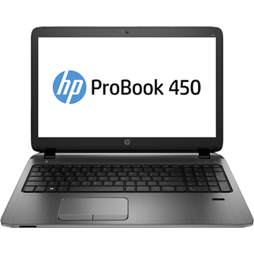 Laptop HP ProBook 450, Intel Core i3, 8 GB, 1 TB, FreeDOS, Negru/Argintiu