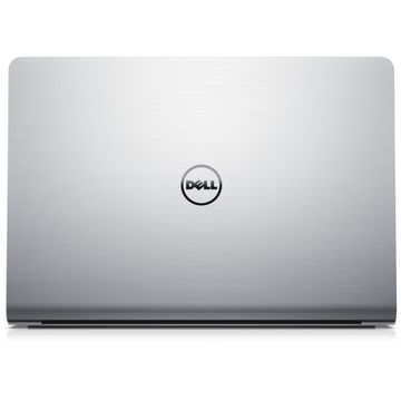 Laptop Dell DL-272381635, Inspiron 5547, Intel Core i5, 8 GB, 1 TB, Linux, Argintiu
