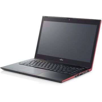 Laptop Fujitsu LKN:U5540M0001RO, Intel Core i5, 4 GB, 500 GB SSHD + 16 GB SSH, Windows 7 Pro, Negru