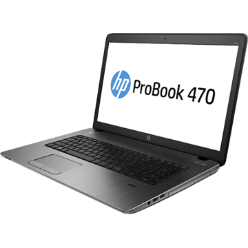 Laptop HP G6W73EA, ProBook 470, Intel Core i5, 4 GB, 1 TB, Windows 8.1, Negru