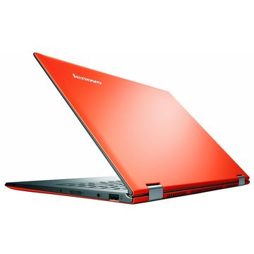 Laptop Lenovo 59-431653, Intel Core i5, 8 GB, 256 GB SSD, Windows 8.1, Portocaliu
