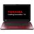 Laptop Toshiba PSKTWE-00U00DG6, Intel Celeron, 4 GB, 750 GB, Free DOS, Rosu