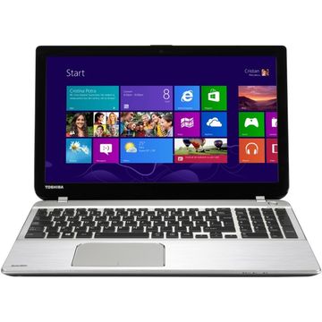 Laptop Toshiba PSPNUE-00W00LG6, Intel Core i7, 8 GB, 1 TB, Microsoft Windows 8.1, Argintiu