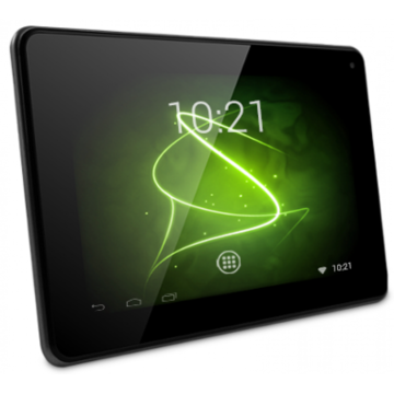 Tableta Overmax BasicTab 2 + Husa cu tastatura, 7 inch, 4 GB, Android 4.2, Negru