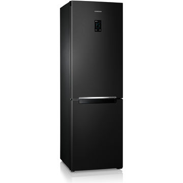 Combina frigorifica Samsung RB31FERNDBC, Volum total 339 l, Clasa F, Full No Frost, Compresor Digital Inverter, H 185 cm, Negru