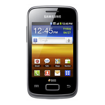 Telefon mobil Samsung S6102 Galaxy Y Duos Strong Black