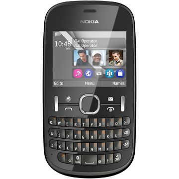 Telefon mobil Nokia 200 Asha Dual SIM Graphite