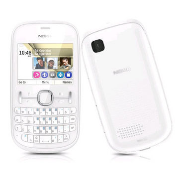 Telefon mobil Nokia 200 Asha, Dual SIM, White