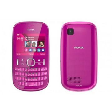 Telefon mobil Nokia 200 Asha, Dual SIM, Pink