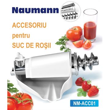Masina de tocat Naumann NM-300 Plus, 1.5 Kg/min, angrenaj metalic