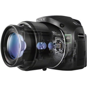 Camera foto Sony DSCHX300, 20.4 MP, negru
