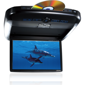 Monitor auto Alpine PKG-2100P, pentru plafon, 10.2 inch, DVD Player