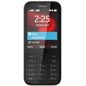 Telefon mobil Nokia 225, Dual SIM, Negru