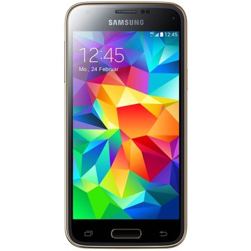 Telefon mobil Samsung G800F, Galaxy S5 Mini, 1.5 GB RAM, 16 GB, Auriu