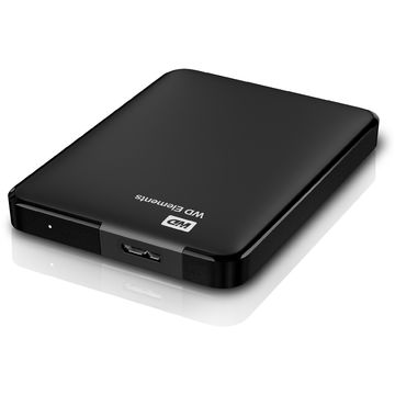 Hard Disk extern Western Digital WDBUZG5000ABK, 500 GB, 2.5 inch, USB 3.0, Negru