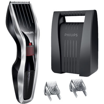 Aparat de tuns Philips HC5440/80, Acumulator, 0.5-23 mm, 24 Trepte, Lame lavabile, Negru/Argintiu
