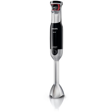 Mixer Philips Avance Collection ProMix HR1673/90, 800 W, Speed Touch + Functie Turbo, Bol 1.2 l, Tocator XL 1 l, Tel, Negru