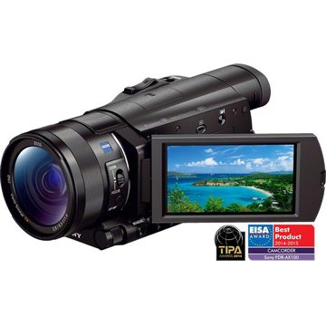 Camera video Sony FDRAX100EB.CEE, Ultra HD 4K, Negru